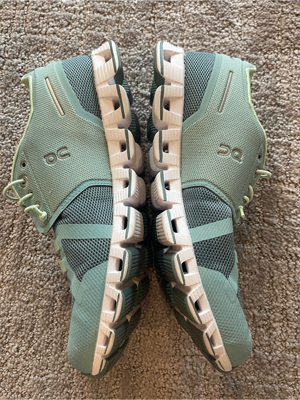 On Cloud 2.0 Women’s Running Shoes In Spray/Sea Colorway, Size 8 - Picture 4 of 13